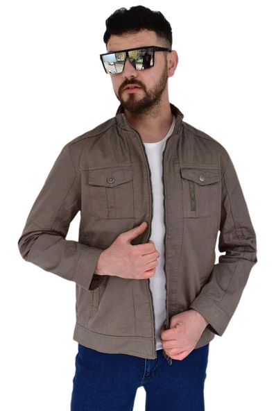 Erkek Büyük Beden Spor Mevsimlik Mont 8004 BT BGL-ST02707 ürün görseli