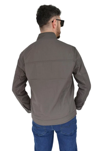 Erkek Büyük Beden Spor Mevsimlik Mont 8004 BT BGL-ST02707 - Resim 9