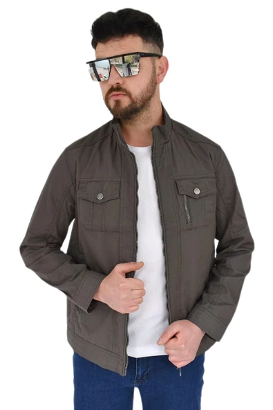 Erkek Büyük Beden Spor Mevsimlik Mont 8004 BT BGL-ST02707 - Resim 2