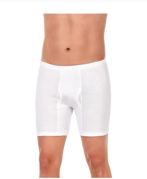 YILDIZ 05 ERKEK BEYAZ ARJANTİN PAÇALI SÜPREM 6 ADET  3XL BEYAZ - Resim 2