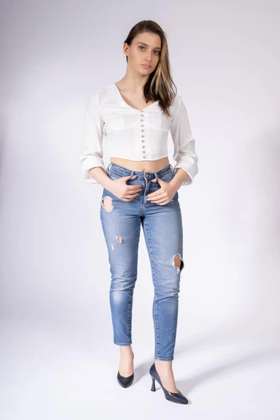 Hakiki Deri Kadın Sivri Burun Kadeh Topuk Stiletto Ayakkabı - Resim 12