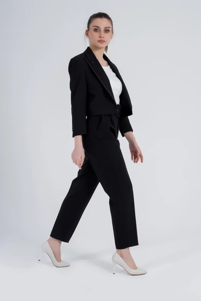 Hakiki Deri Kadın Stiletto Yüksek Topuklu Sivri Burun Ayakkabı - Resim 10