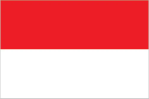 Endonezya 15x22,5 Masa Bayrağı (Direksiz)