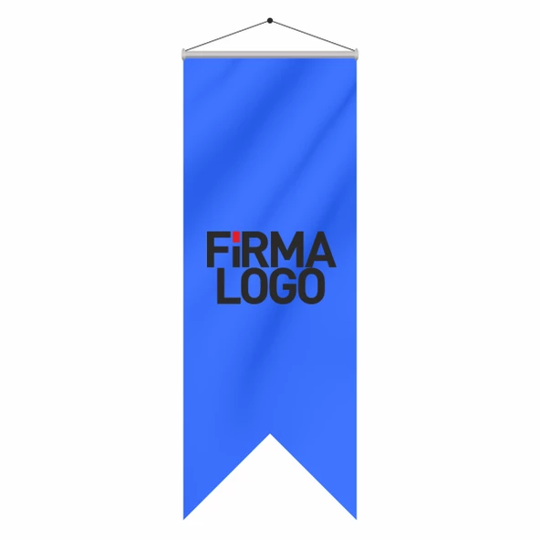 Özel Logolu Kırlangıç Flama 50x150