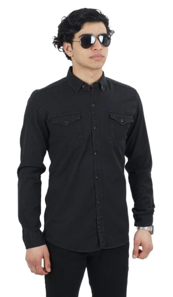 Erkek Spor Gömlek Silim Fit 9604 BGL-ST03042 ürün görseli