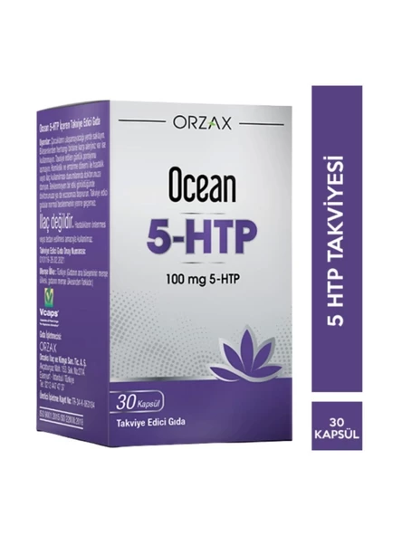 Ocean 5-HTP 100 mg 30 Kapsül