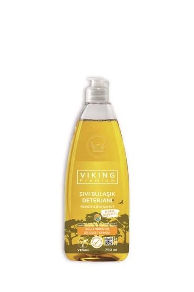 Viking Premium Bulaşık Deterjanı Nergis-Bergamot 750 ml 1 Adet