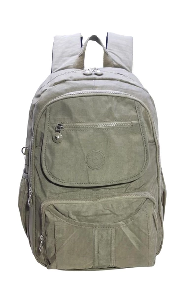 Unisex Sırt Çantası Okul Üniversite Lise Ortaokul Seyehat Sırt Çantası Klinkır Kumaş Çok Cepli - 2