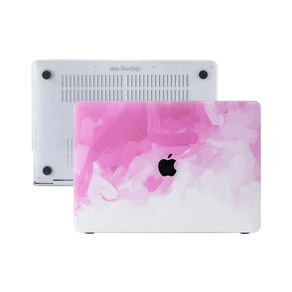 Macbook Air Kılıf 13.6 inç M2-M3-M4 Paint02 (13.6” Air) A2681 A3113 A3240 ile Uyumlu - 3