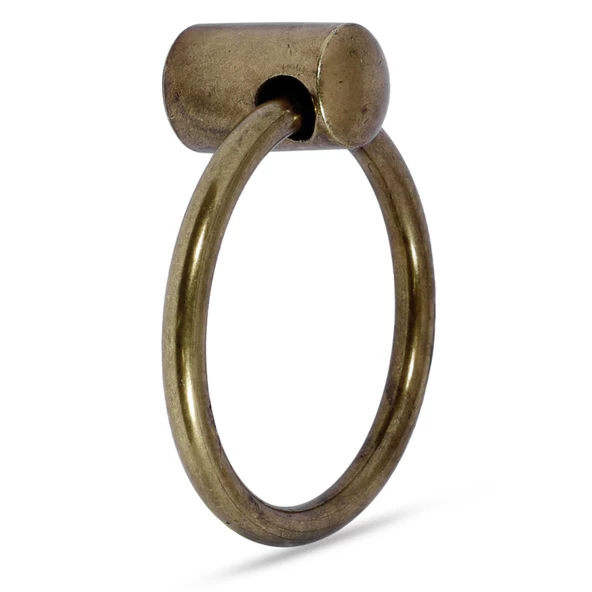 Cordia Sarkaç Mobilya Dolap Çekmece Kulpu Kulbu Metal Halka Kulp Tek Vidalı - 6