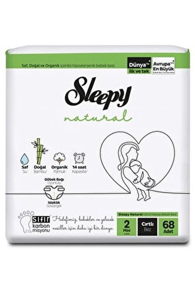 Sleepy Jumbo Mini 68 Adet - 2