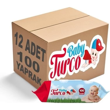 Baby Turco Islak Mendil 12'Lı - 2