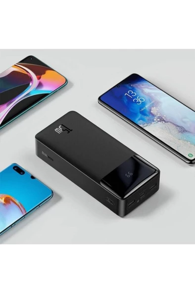 Bipow 30000 Mah 15w Hızlı Şarj Powerbank Taşınabilir Hızlı Şarj Cihazı Siyah Ppdml-k01 - 2