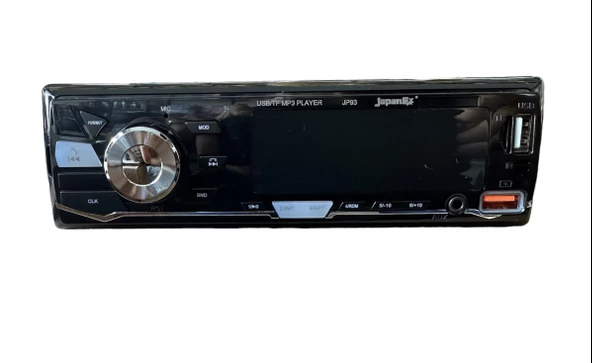 Bluetooth Oto Teyp Çift Usb'li Araba Teyibi Kumandalı Oto Teyip Mp3 Çalar