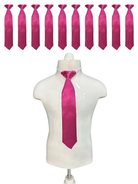 10'lu Çocuk Kravatı Kendinden Lastikli Kravat Unisex Çoklu Kravat - 7