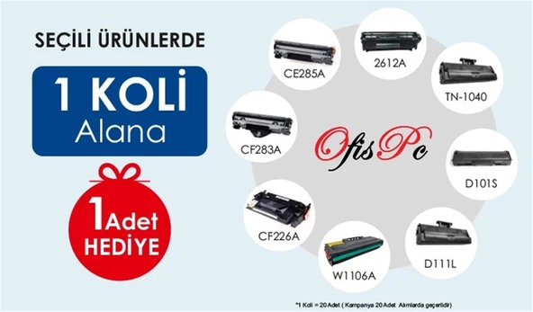 OfisPc Samsung Mlt-D101S ÇİPLİ 1.500 Sayfa Muadil Toner SCX-3400-3400F-3405-3405F-3405W-3405FW 2165