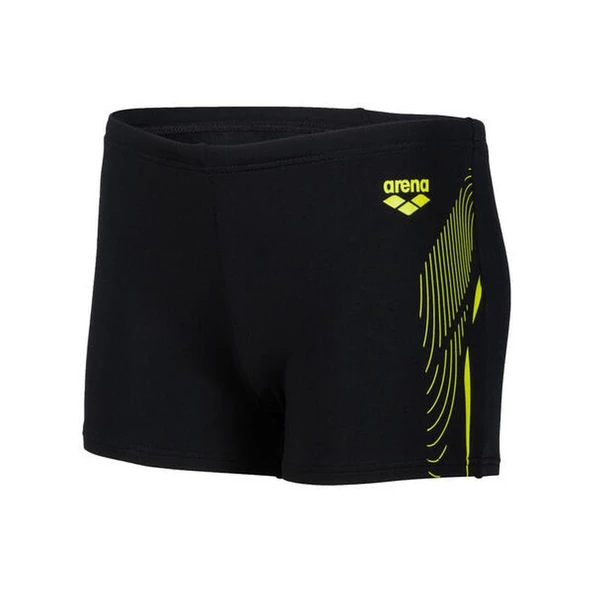 Arena B Swim Short Graphic Black Erkek Çocuk Yüzücü Mayosu 005546560