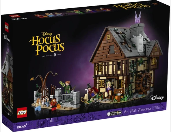LEGO Ideas 21341 Disney Hocus Pocus: Sanderson Kardeşlerin Evi (2316 Parça) - Resim 2
