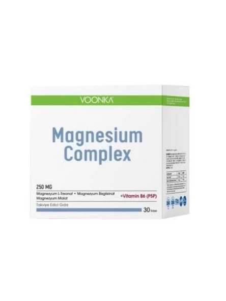 Voonka Magnesium Complex 30 Saşe