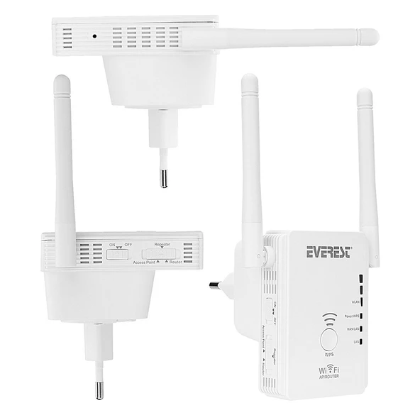Everest EWR-N501 300MBPS 2,4GHZ Router Wifi Güçlendirici - 29094 - 2