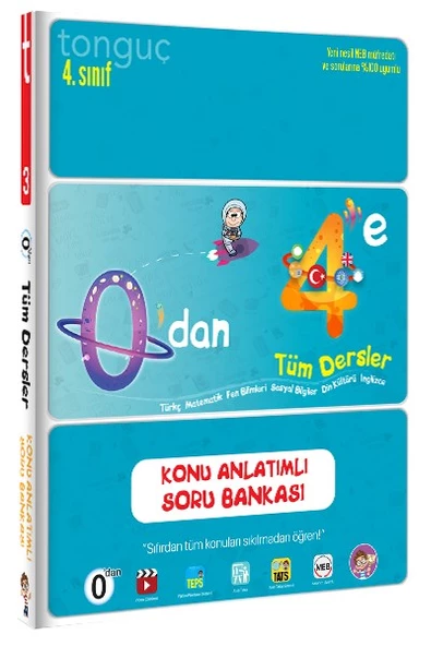 0dan 4e Konu Anlatımlı Soru Bankası Seti - Tonguç Yayınları