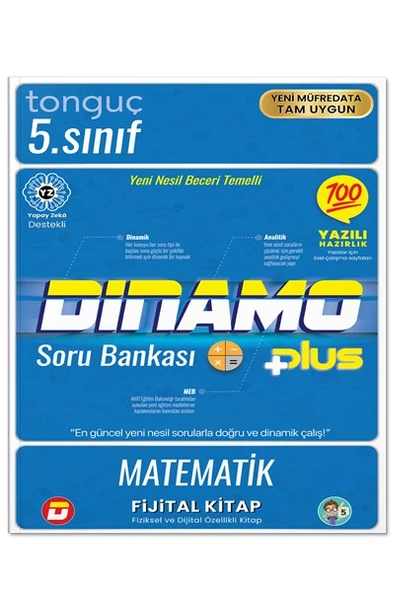 5. Sınıf Matematik Dinamo Soru Bankası - Tonguç Yayınları