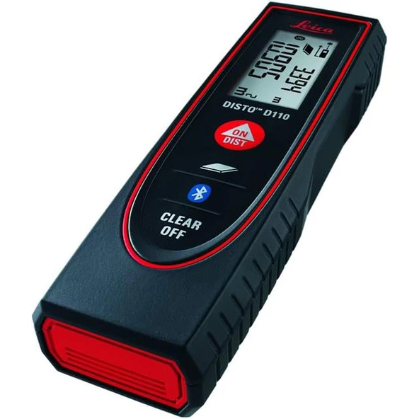 Leica Lazer Metre Disto D110 Lazermetre Mesafe Ölçer Ölçü Aleti Bluetooth'lu Alan Ölçer 60 Metre - 4