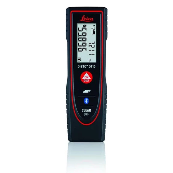 Leica Lazer Metre Disto D110 Lazermetre Mesafe Ölçer Ölçü Aleti Bluetooth'lu Alan Ölçer 60 Metre - 8