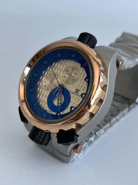 Erexon 8565 50mm Çelik Kordon Erkek Kol Saati A01 - Resim 3