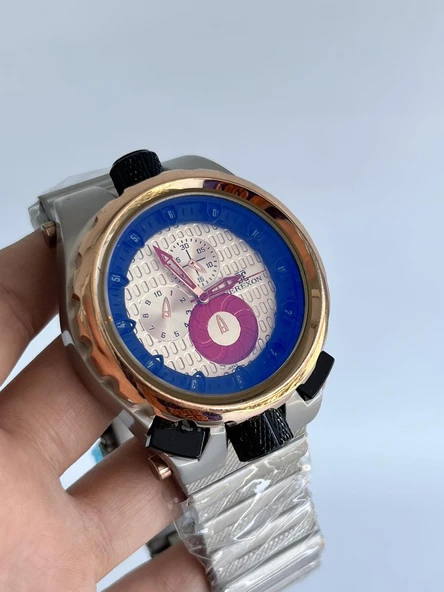 Erexon 8565 50mm Çelik Kordon Erkek Kol Saati A03 - Resim 2