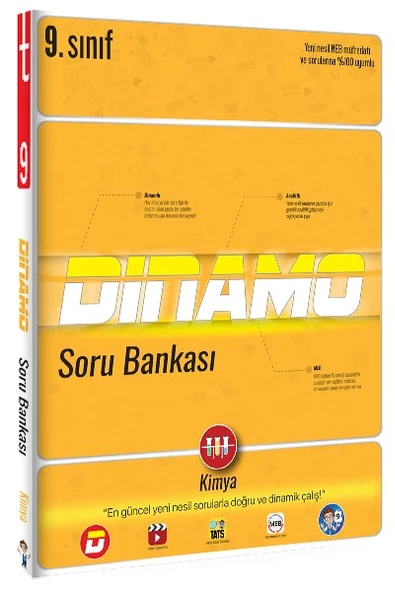 9. Sınıf Dinamo Kimya Soru Bankası - Tonguç Yayınları