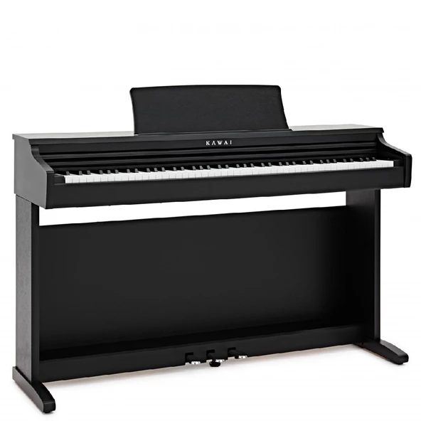 KAWAI KDP120B Siyah Dijital Duvar Piyanosu (Tabure & Kulaklık) - 4