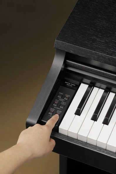 KAWAI KDP120B Siyah Dijital Duvar Piyanosu (Tabure & Kulaklık) - 3