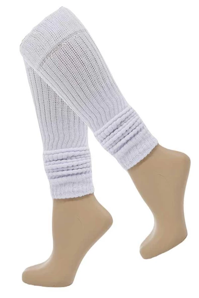 Kadin Tozluk Likralı Extra Yumuşak Doku Yeni Sezon Özel Üretim Aerobik Bot Tozluk Çorap - 12