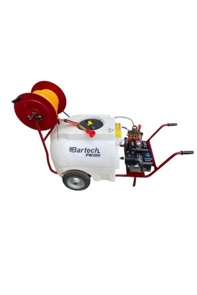 Bartech PM200 Pülverizatör 200 L 100 Mt Hortum VT 30 - 3