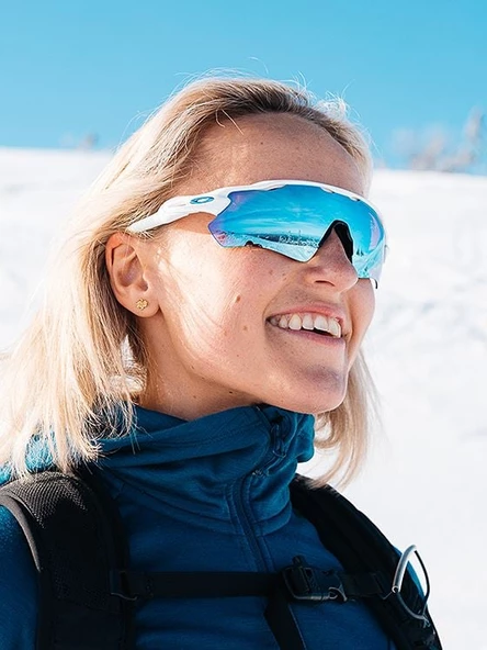 Oakley Radar EV PATH Bisiklet Güneş Gözlüğü Polished White Prizm Sapphire - 2