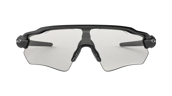Oakley Radar EV PATH Bisiklet Güneş Gözlüğü Steel Clear %50 Black Iridium PhotoChromic - Resim 4