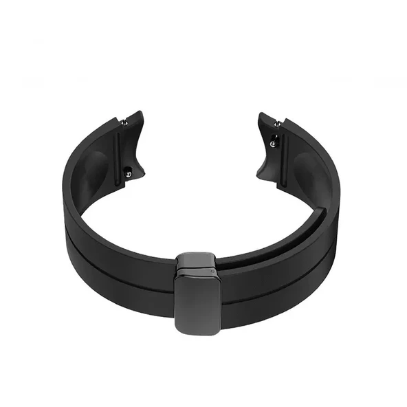 Galaxy Watch 5 44mm Manyetik Klipsli Silikon Lüx Kordon - 4