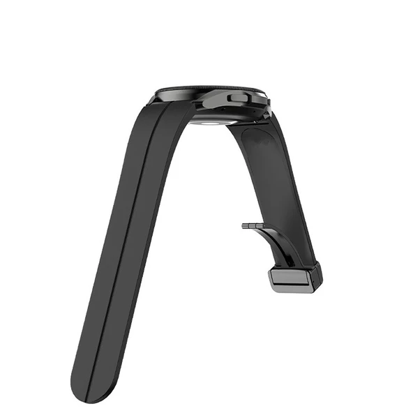 Galaxy Watch 4 44mm Manyetik Klipsli Silikon Lüx Kordon - 5
