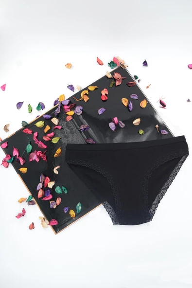 Tutku Tırnak Dantelli Bikini Slip - 4