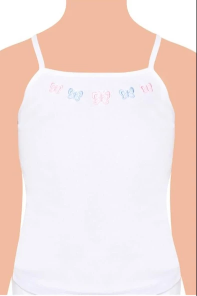 Tutku 165 Kız İp Askılı İşlemeli (6 lı)