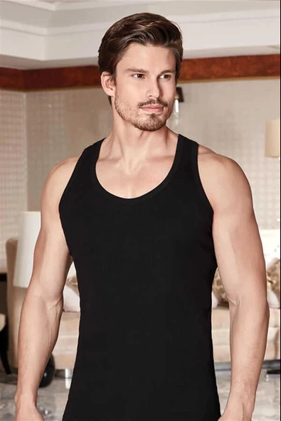 Erkek Likralı Süprem Rambo Atlet Berrak-1029 - 3