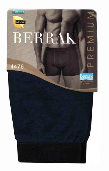 Erkek Modal Likralı Esnek Boxer Berrak-4476 - 5