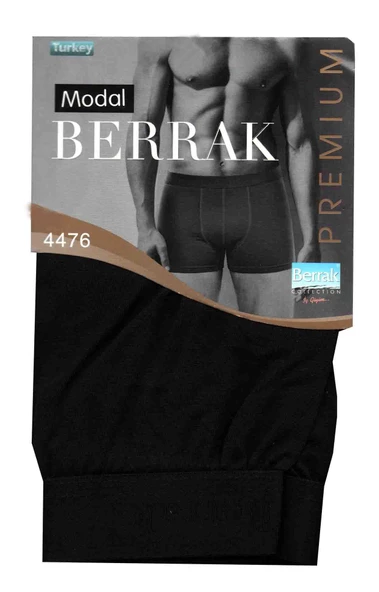 Erkek Modal Likralı Esnek Boxer Berrak-4476 - 6