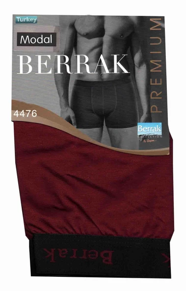 Erkek Modal Likralı Esnek Boxer Berrak-4476 - 7