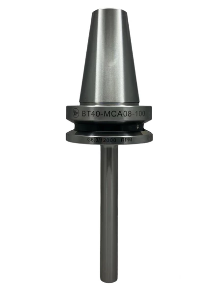 VİDALI TUTUCU BT40 MCA8 - 100 BOY M8X100 BOY VİDALI TUTUCU 20.000 devir balans alınmıştır