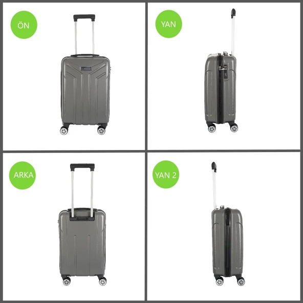 Vegmann Vela Antrasit Kabin Boy Valiz - 2