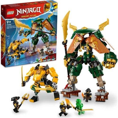 LEGO Ninjago  71794 Lloyd ve Arin'in Ninja Ekibi Robotları