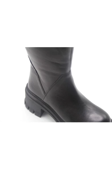 Castle Black 52673-1 Kadın Deri Bot - Resim 8