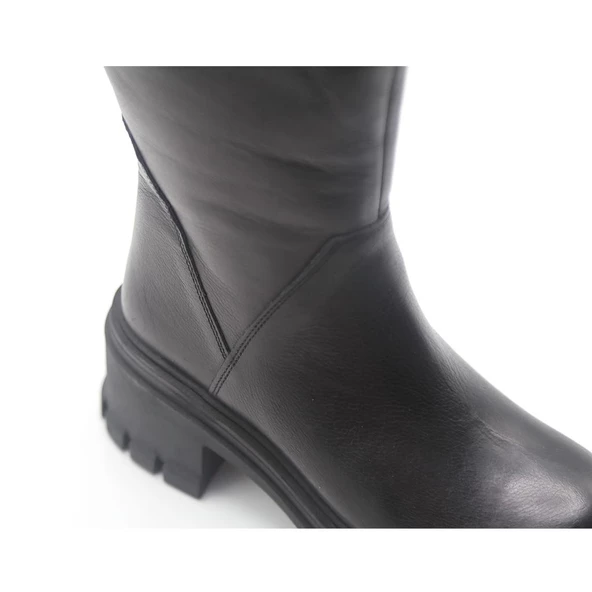 Castle Black 52673-1 Kadın Deri Bot - Resim 4